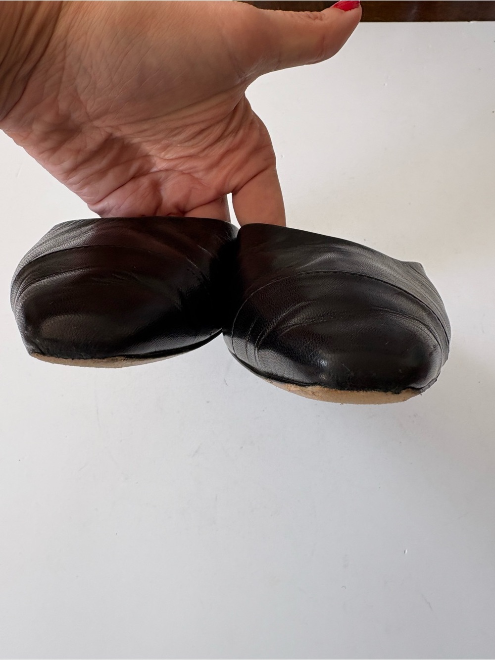 Veronica Beard || Carlotta Flats Cap Toe Mules Slip Ons Black 7.5 - Picture 7 of 8